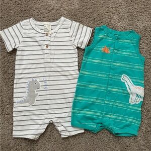 24 Month Baby Boy Rompers, New & Worn Once